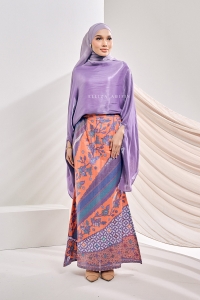 Caftan Anggun 2.0 in Midnight Purple (SKIRT ONLY)
